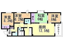間取図画像 4LDK