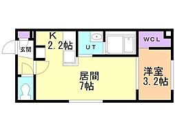 札幌市営東西線 宮の沢駅 徒歩10分 2階/-