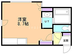 間取図画像 ワンルーム