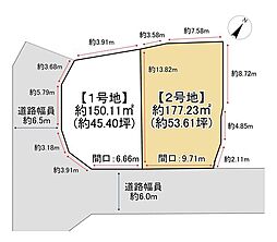 売土地　八幡市八幡石不動2号地