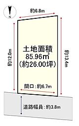 売土地　交野市星田七丁目