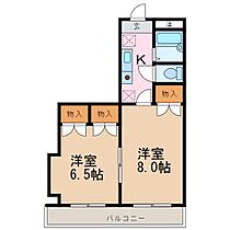 アブレーゴ  ｜ 長野県松本市南松本１丁目（賃貸マンション2K・3階・37.00㎡） その2