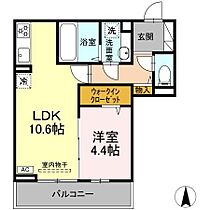 THREE  ｜ 長野県松本市寿中１丁目（賃貸アパート1LDK・3階・40.31㎡） その2