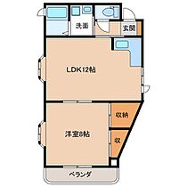 サンシエルホーム大前  ｜ 長野県飯田市上郷黒田（賃貸アパート1LDK・2階・48.06㎡） その2