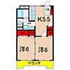 マンションピースフル3階3.5万円