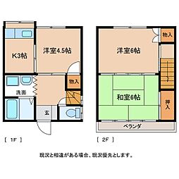 コーポ89 3Kの間取り