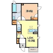 ノアエ・グリシン  ｜ 長野県須坂市大字塩川13-5（賃貸アパート1LDK・1階・40.77㎡） その2