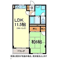 シティーヴィレッジI  ｜ 長野県中野市大字草間1373-1（賃貸マンション1LDK・4階・44.55㎡） その2