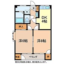 ハイツエクセルB棟  ｜ 長野県須坂市墨坂南２丁目3-21（賃貸アパート2K・1階・42.23㎡） その2