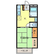 グレイシー箱清水B棟  ｜ 長野県長野市箱清水２丁目16-9（賃貸アパート1DK・2階・26.49㎡） その2