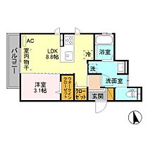 エスポワール七瀬  ｜ 長野県長野市大字鶴賀443-4（賃貸アパート1LDK・2階・33.00㎡） その2