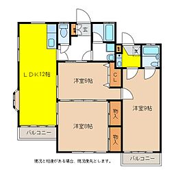 LIFESTAGEAsahi 3LDKの間取図画像