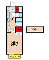 ヴェルートラルヂュIII  ｜ 長野県上伊那郡南箕輪村（賃貸アパート1K・2階・26.43㎡） その2