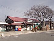 大屋駅（491m）