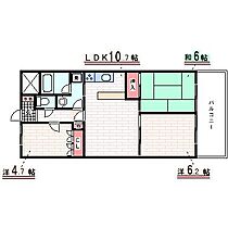 朝日プラザCITYウエストヒル神戸 C306 ｜ 兵庫県神戸市西区池上1丁目（賃貸マンション3LDK・3階・61.10㎡） その2