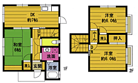 コ－ポ三川（戸建）  ｜ 大分県大分市三川下１丁目（賃貸一戸建3DK・--・57.06㎡） その2