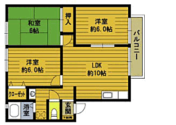ウィンディアTOMO 3LDKの間取図画像