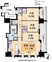 BRANZ新札幌 3LDKの間取図画像