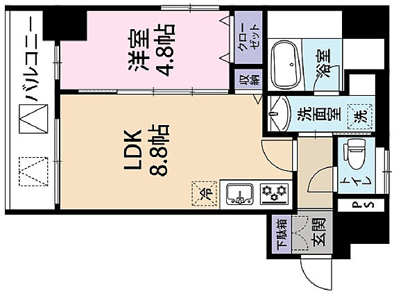 ヴィルブーケ天満橋_間取り_0