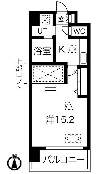 NORTH VILLAGE BIRTH PLACE ｜大阪府大阪市北区中津6丁目(賃貸マンション1K・3階・40.89㎡)の写真 その2