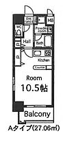 大阪府大阪市中央区常盤町2丁目2-10（賃貸マンション1R・7階・27.06㎡） その2