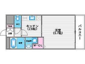 S-FORT福島LaLuna  ｜ 大阪府大阪市北区大淀南3丁目11-15（賃貸マンション1K・8階・24.18㎡） その2