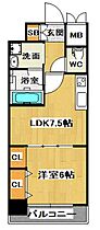 大阪府大阪市中央区南船場2丁目1-9（賃貸マンション1LDK・3階・35.18㎡） その2