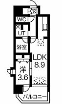 NORTH VILLAGE 伍番館  ｜ 大阪府大阪市北区中津6丁目（賃貸マンション1LDK・7階・32.66㎡） その2