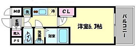 大阪府大阪市西区南堀江4丁目28-35（賃貸マンション1K・11階・21.72㎡） その2