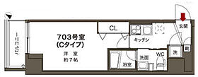 プリエールTAT江戸堀  ｜ 大阪府大阪市西区江戸堀1丁目25-32（賃貸マンション1K・2階・26.68㎡） その2