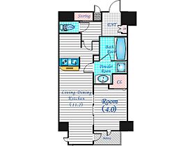 大阪府大阪市中央区釣鐘町2丁目1-5（賃貸マンション1LDK・6階・41.29㎡） その2