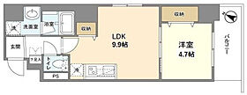 大阪府大阪市西区京町堀2丁目11-2（賃貸マンション1LDK・2階・38.93㎡） その2