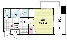 大阪府大阪市中央区安堂寺町2丁目1-7（賃貸マンション1K・15階・23.28㎡） その2