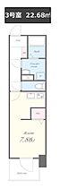 大阪府大阪市中央区糸屋町1丁目1-4（賃貸マンション1R・9階・22.68㎡） その2