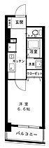 大阪府大阪市中央区東高麗橋1-7（賃貸マンション1K・7階・23.48㎡） その2