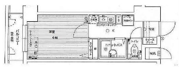 ラナップスクエア南森町 ｜大阪府大阪市北区天満3丁目(賃貸マンション1K・3階・20.06㎡)の写真 その2