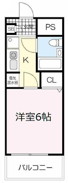 大阪府大阪市福島区海老江8丁目(賃貸マンション1K・3階・16.20㎡)の写真 その2