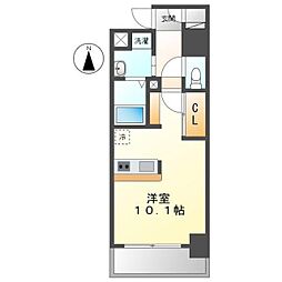 S-FORT金山（エスフォートカナヤマ） 11階1Kの間取り