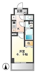 間取図画像 1K