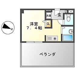 間取図画像 ワンルーム