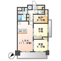 間取図画像 2SLDK
