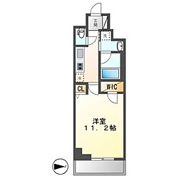 アーバンパーク日吉 1Kの間取図画像