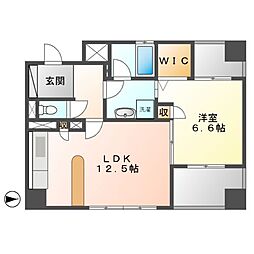 ベレーサ鶴舞公園 1LDKの間取図画像