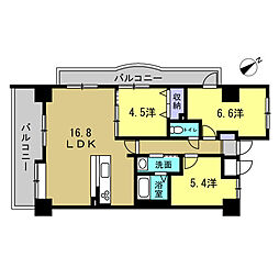 アピア祇園西原 3LDKの間取図画像