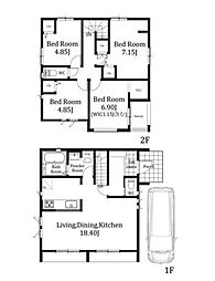 物件画像 新築分譲戸建　弘明寺　全3棟　PLAN2