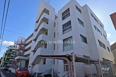 外観:三旺マンション原駅前の外観(北西側から) 外観:三旺マンション原駅前の外観(北西側から)