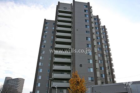 天白第四住宅6号棟の外観（北東側から）