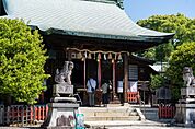 城山八幡宮の外観