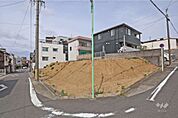 全3区画の分譲地（南西側から）［2026年4月27日撮影］