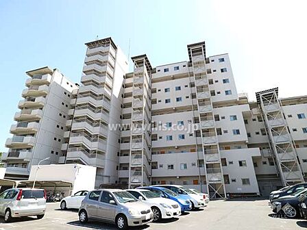 檀渓アイリスの外観(北側から)